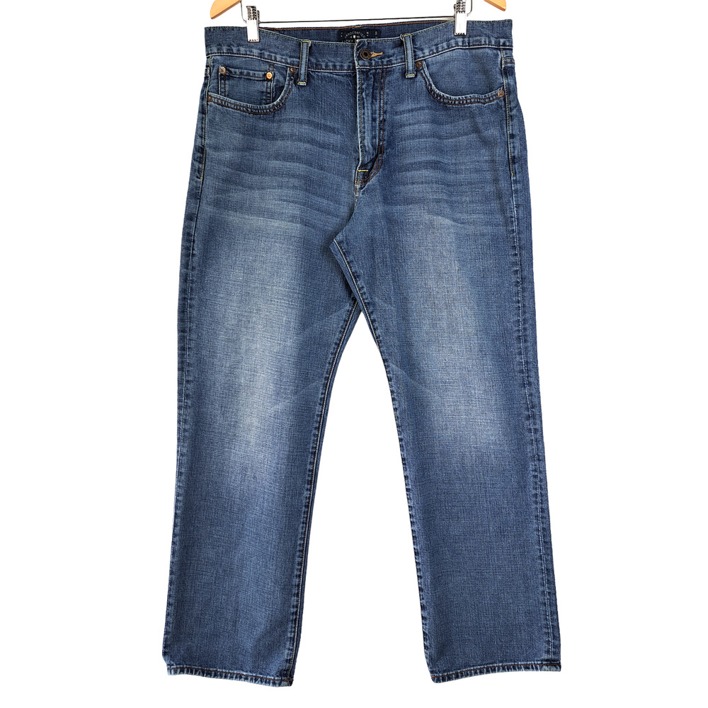 Lucky Brand 363 Vintage Straight Jeans Mens Size 36x30 Blue Cotton Denim